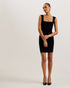 IMOJENN-Dresses-Feel like an absolute showstopper in the IMOJENN mini dress. Thanks to the bodycon fit and ribbed knit material, it will sculpt your shape to create the most flattering silhouette. The sleeveless design adds to the slinky feel, whilst the square neckline brings classic elegance. Keep the rest of the look simple and let your figure do the talking. Sleeveless mini dress Sculpting bodycon fit Ribbed knit Square neckline Wide straps Panelling detail Exposed zip fastening Stephanie is 5'8.5" / 1.